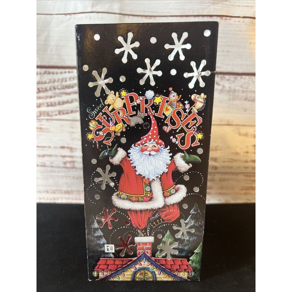 Mary Engelbright Paper Luminaries Set Of 8 Santa Sweet‎ Surprises